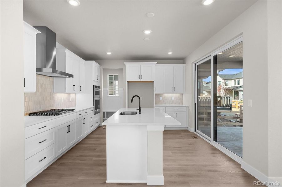 Furnished interior view inside a new home in , Littleton (Image 14).