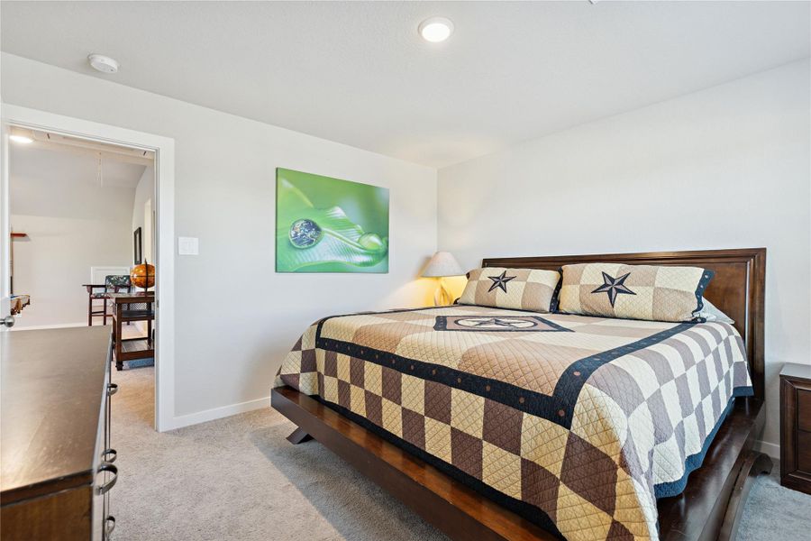 Furnished interior view inside a new home in , Willis (Image 12).