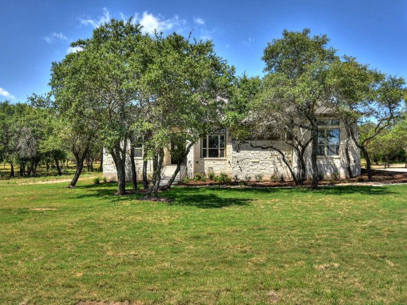 Outdoor and nature views near homes built from the San Simeon I by Giddens Homes in Clearwater Ranch, Liberty Hill (Image 513).