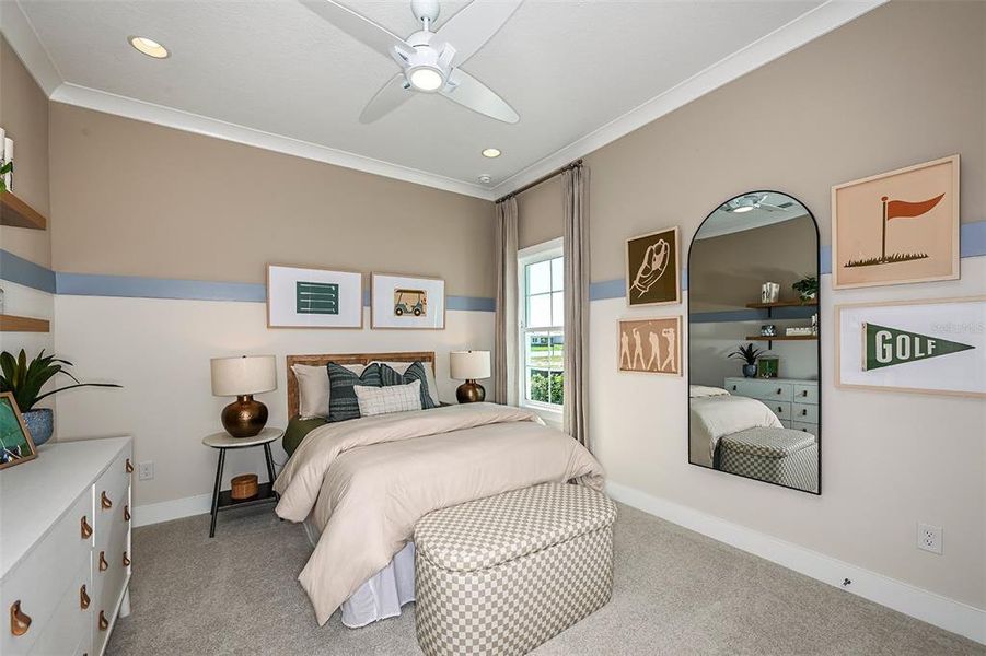 Furnished interior view inside a new home in , Lakewood Ranch (Image 13). Furnished interior view inside a new home in , Lakewood Ranch (Image 13).