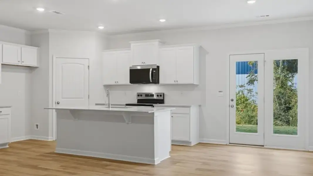 Furnished interior view inside a new home in Hughes Court, Dawsonville (Image 6).