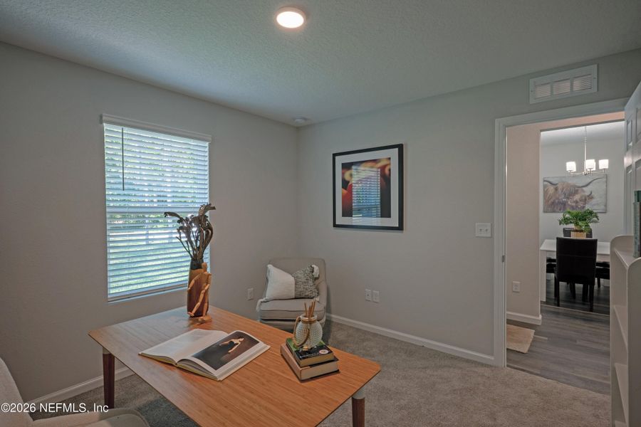 Furnished interior view inside a new home in , Jacksonville (Image 17).
