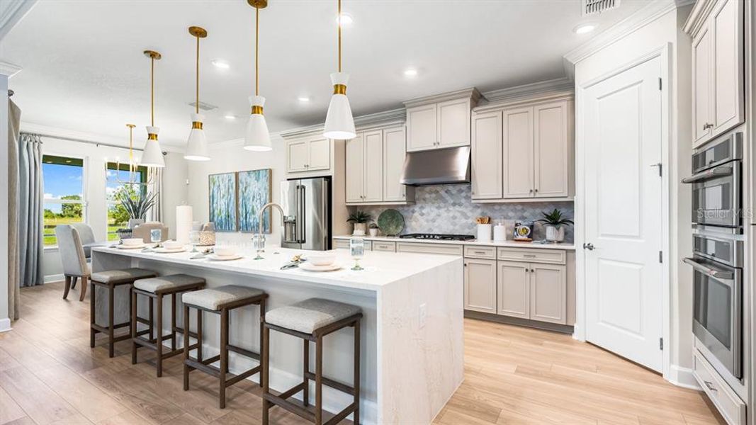 Furnished interior view inside a new home in Coasterra Community Group Page, Palmetto (Image 4).