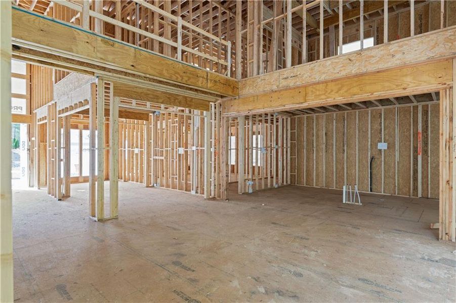 In-progress construction of a new home in , Fairburn, GA (Image 26).