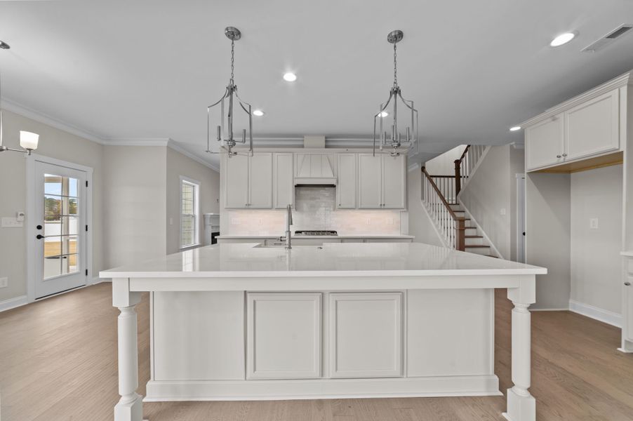 Furnished interior view inside a new home in Eli's Ridge, Winterville (Image 10).