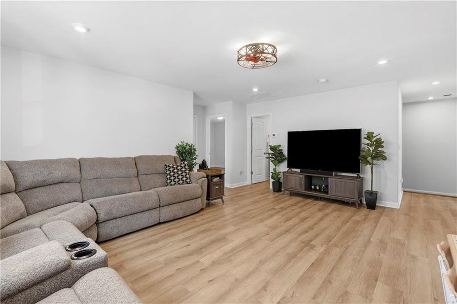 Furnished interior view inside a new home in Annsbury Park, Lilburn (Image 37).