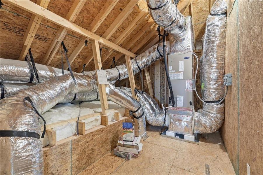 In-progress construction of a new home in , Commerce, GA (Image 48).