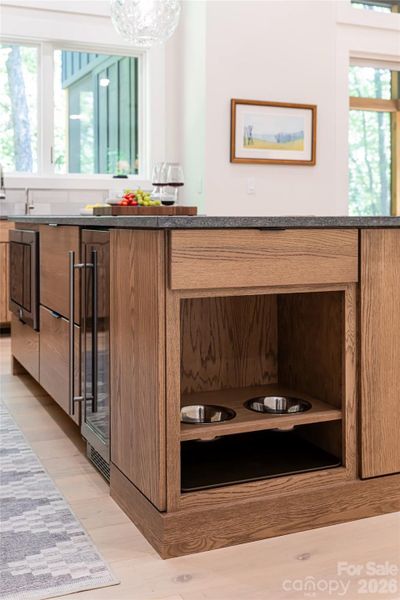 Close-up of interior finishes inside a home in , Pisgah Forest (Image 20).
