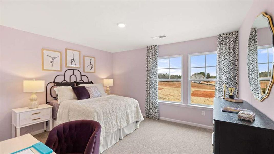 Furnished interior view inside a new home in Heritage Pointe, Senoia (Image 31).