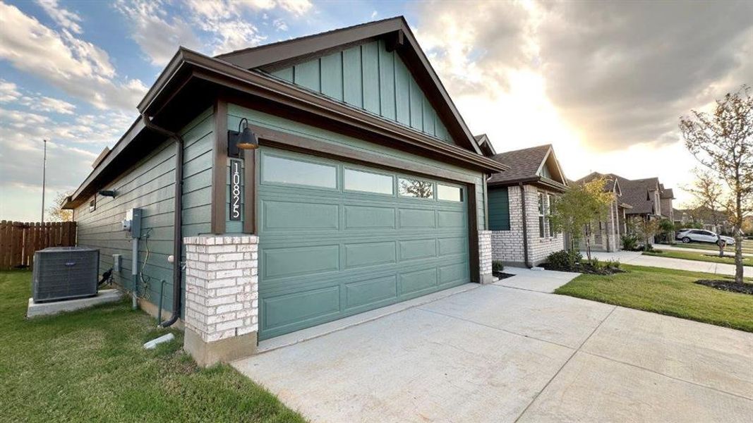 Front exterior of a new home in Rock Creek Ranch, Fort Worth, TX, highlighting curb appeal (Image 17).