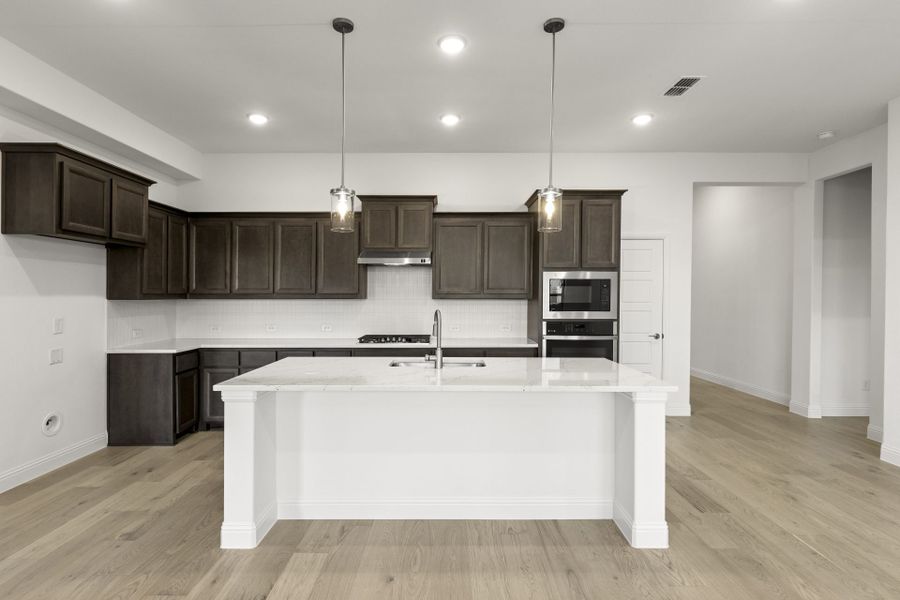 Furnished interior view inside a new home in Meadow Run, Melissa (Image 4).