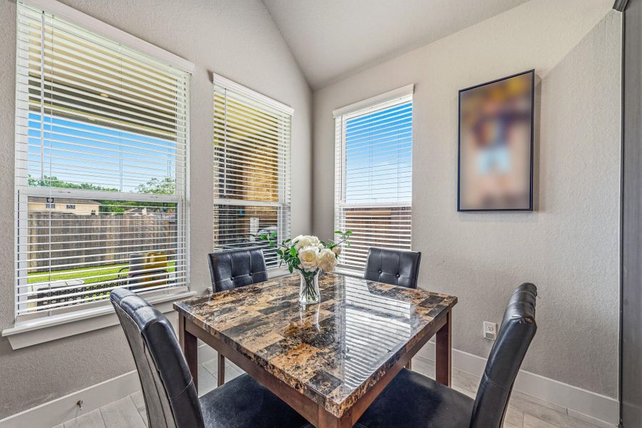 Furnished interior view inside a new home in Morton Creek Ranch, Katy (Image 11).