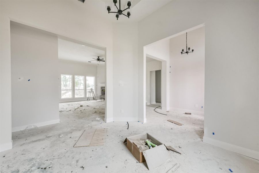 In-progress construction of a new home in , Baytown, TX (Image 10).