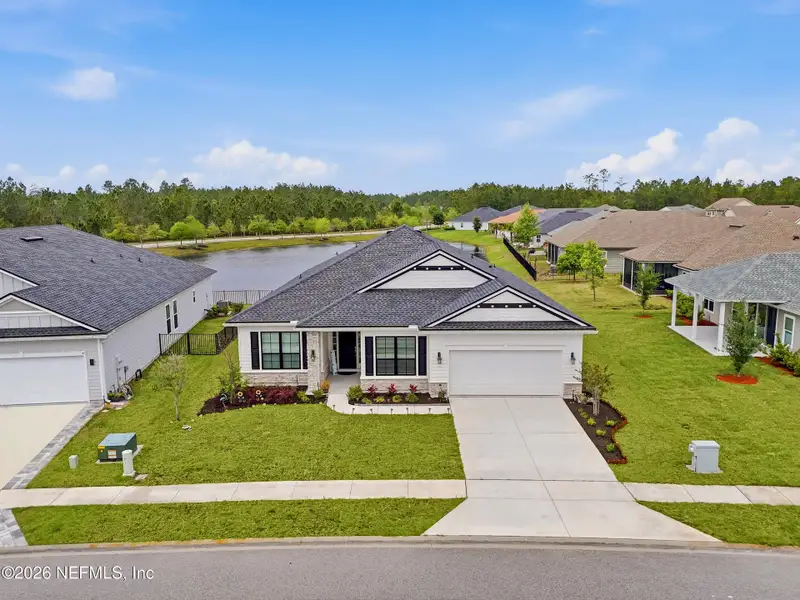 Front exterior of a new home in , St. Augustine, FL, highlighting curb appeal (Image 21).