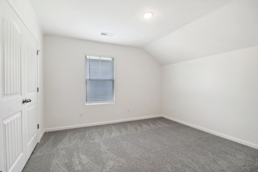 Representative unfurnished interior of a home built from the Buck Island II by Great Southern Homes in Providence Station at Trolley Run, Aiken (Image 49).