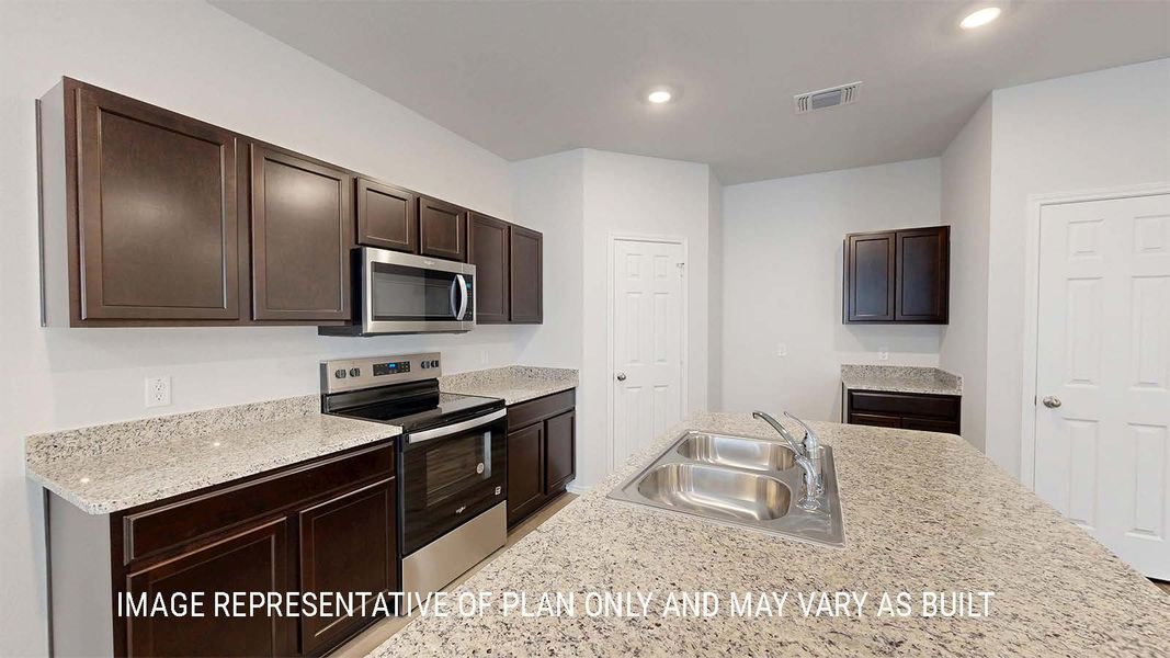 Furnished interior view inside a new home in Turnbo Ranch, Killeen (Image 4).