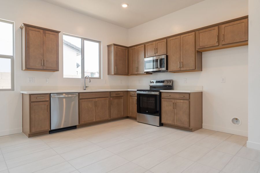 Furnished interior view inside a new home in Soleo, San Tan Valley (Image 6).