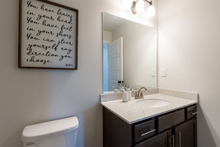 Furnished interior view inside a new home in Calgary Downs, Winder (Image 33). Furnished interior view inside a new home in Calgary Downs, Winder (Image 33).