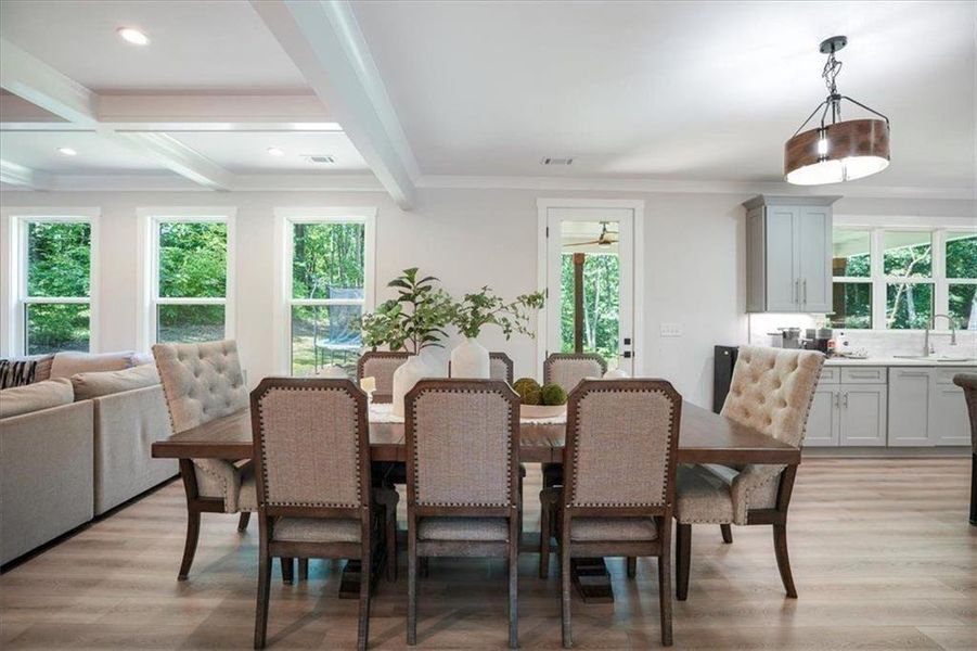 Furnished interior view inside a new home in , Acworth (Image 10).