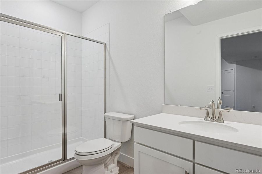 Furnished interior view inside a new home in The Summit at Meridian, Englewood (Image 8).