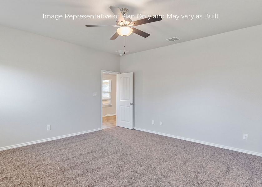 Representative unfurnished interior of a home built from the Seabrook by D.R. Horton in London Towne, Corpus Christi (Image 17). Representative unfurnished interior of a home built from the Seabrook by D.R. Horton in London Towne, Corpus Christi (Image 17).