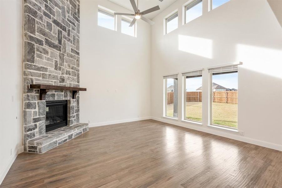 Spacious, unfurnished interior of a new home in Wildflower Ranch 60-65, Fort Worth (Image 30).