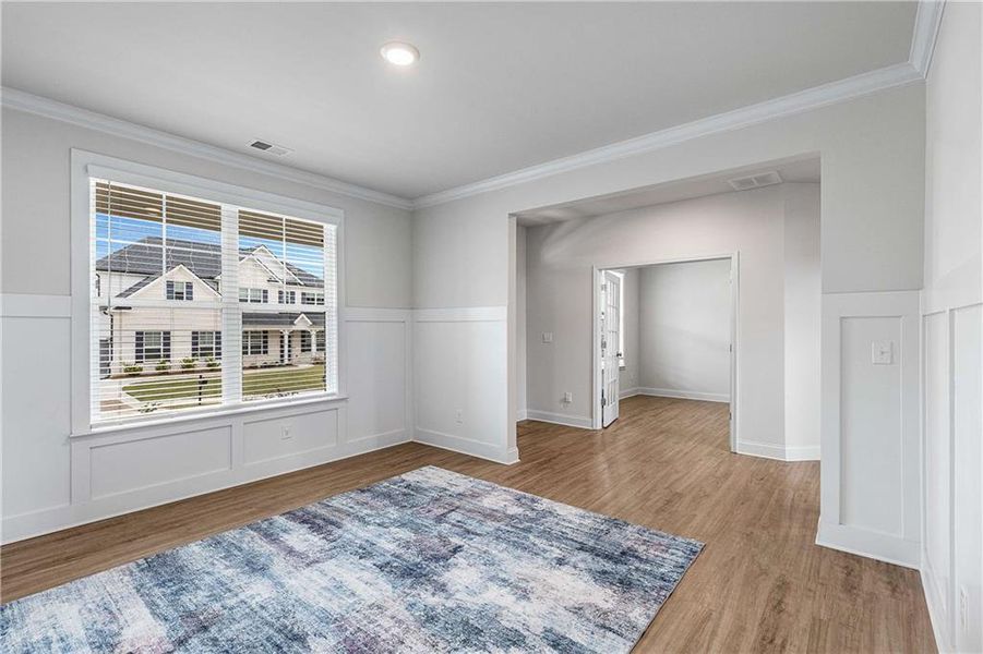 Spacious, unfurnished interior of a new home in Carmichael Farms, Canton (Image 20).