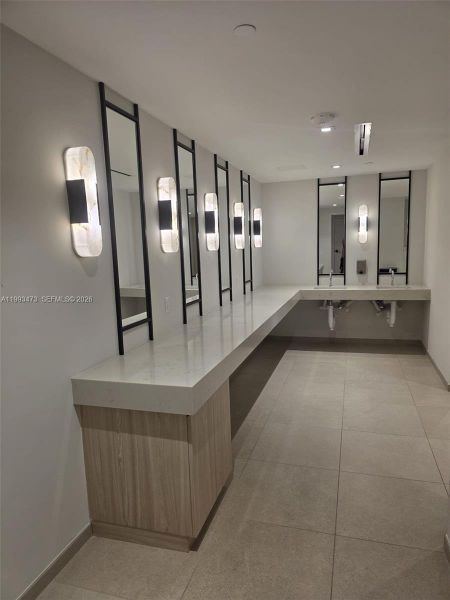 Furnished interior view inside a new home in , Miami (Image 38).