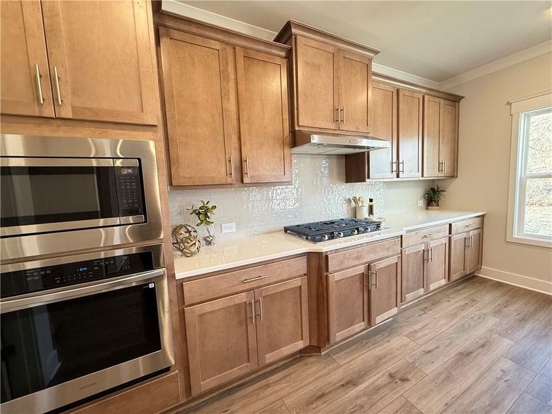 Furnished interior view inside a new home in Ponderosa Farms Manor, Gainesville (Image 12).