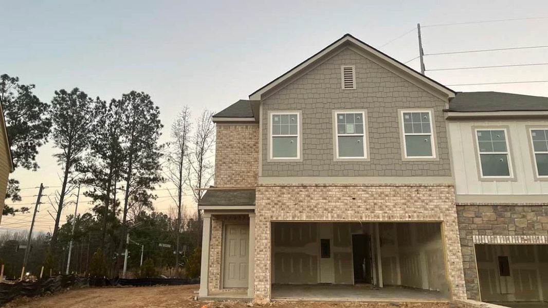 Front Exterior Construction Progress