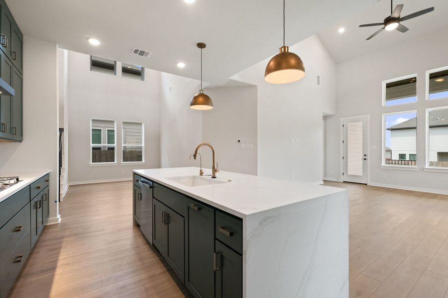 Furnished interior view inside a new home in Park Central, Georgetown (Image 11).