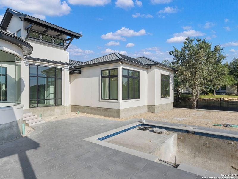 Exterior details and patio area of a home in , San Antonio (Image 28). Exterior details and patio area of a home in , San Antonio (Image 28).
