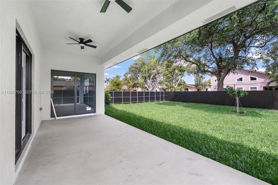 Exterior details and patio area of a home in , West Park (Image 4).