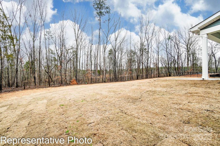 This home will feature a paver patio with firepit.