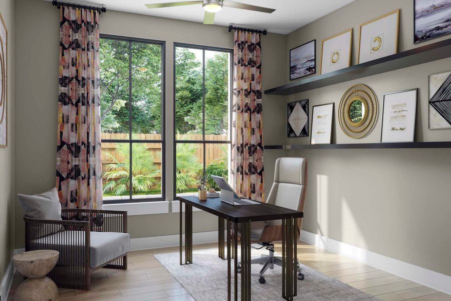 Representative furnished interior of a home built from the Balfour by Tri Pointe Homes in Trillium, Richmond (Image 4).