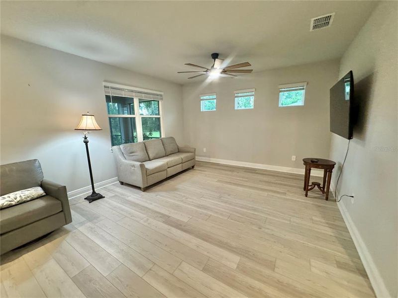 Spacious, unfurnished interior of a new home in Windwater, Parrish (Image 25). Spacious, unfurnished interior of a new home in Windwater, Parrish (Image 25).
