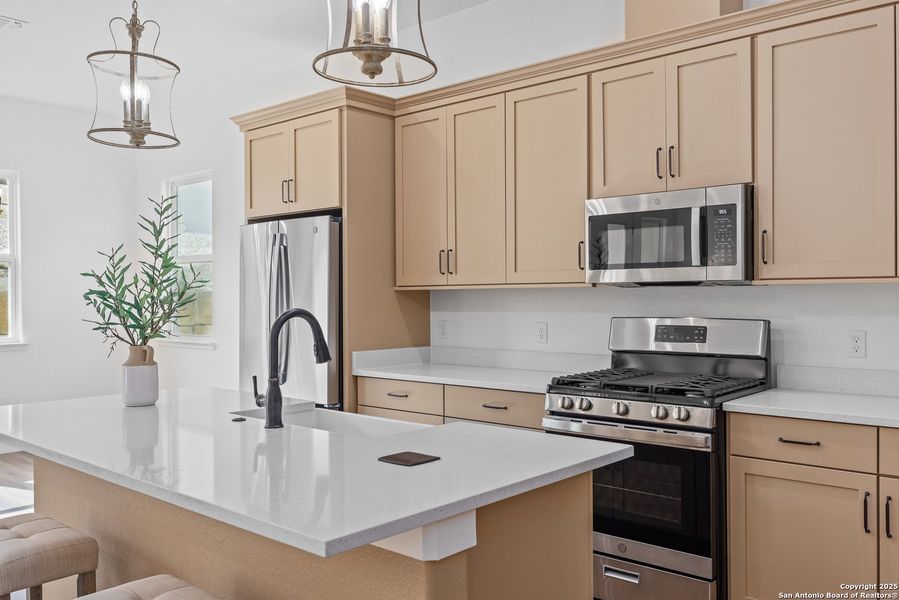 Close-up of interior finishes inside a home in , Kerrville (Image 13).