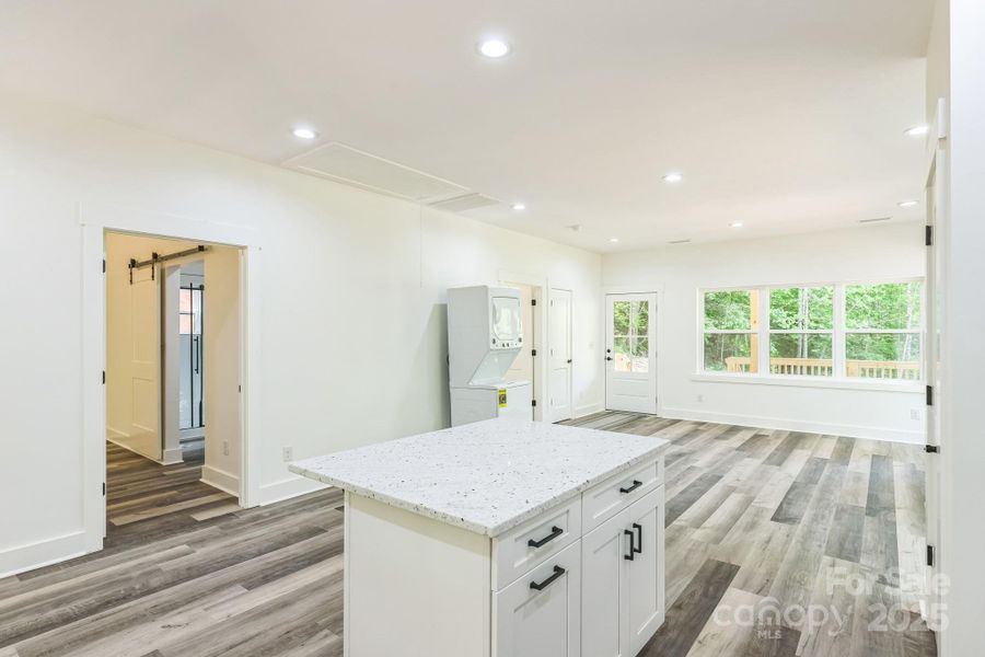 Furnished interior view inside a new home in , Lake Lure (Image 9).