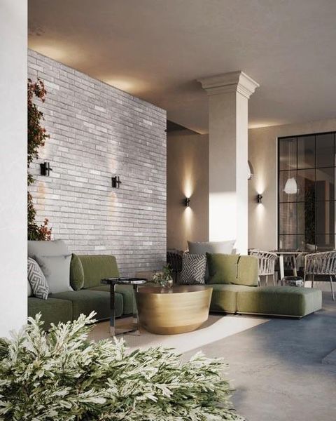 Furnished interior view inside a new home in , Atlanta (Image 14).