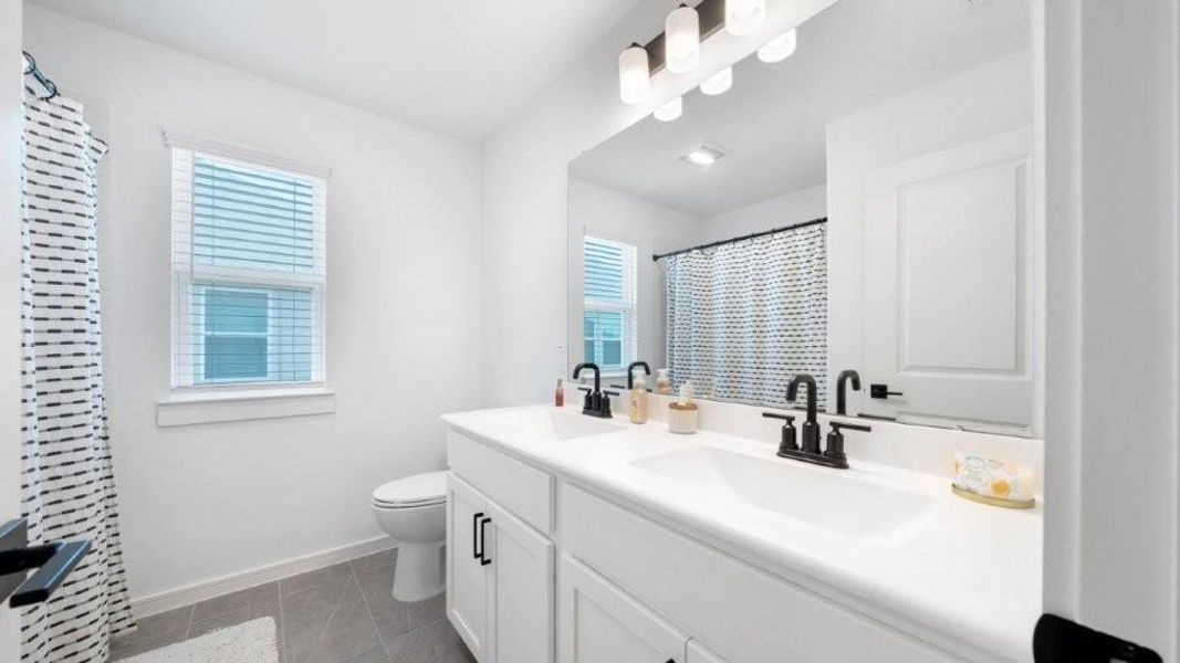 Furnished interior view inside a new home in , League City (Image 4).