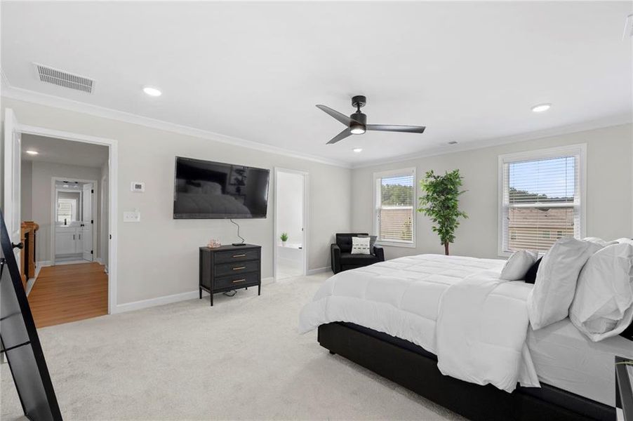 Furnished interior view inside a new home in Avenbrook, Mableton (Image 21).