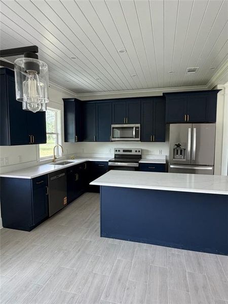 Furnished interior view inside a new home in , Jesup (Image 5).