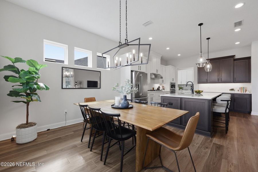 Furnished interior view inside a new home in , St. Augustine (Image 19).