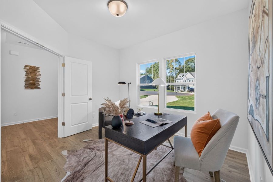 Furnished interior view inside a new home in Heritage Hall, Statesville (Image 13).