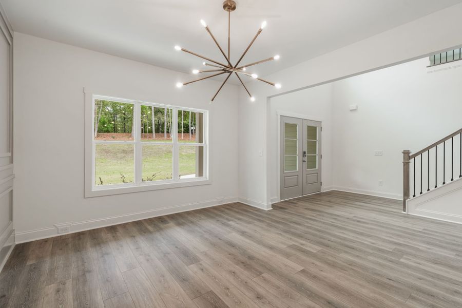 Spacious, unfurnished interior of a new home in Mill Race Road, Thomaston (Image 25). Spacious, unfurnished interior of a new home in Mill Race Road, Thomaston (Image 25).