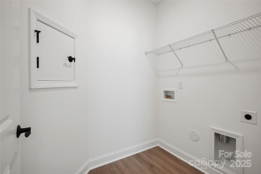 ...With a convenient laundry room connection