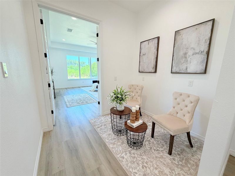 Furnished interior view inside a new home in , Dayton (Image 17). Furnished interior view inside a new home in , Dayton (Image 17).