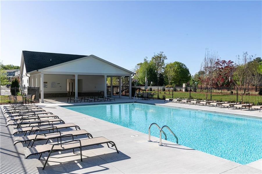 Community amenities in The Beacon at Old Peachtree Single Family Homes, Lawrenceville (Image 20).