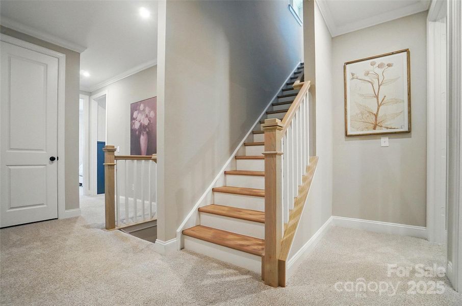 Representation only of stairs to 3rd floor