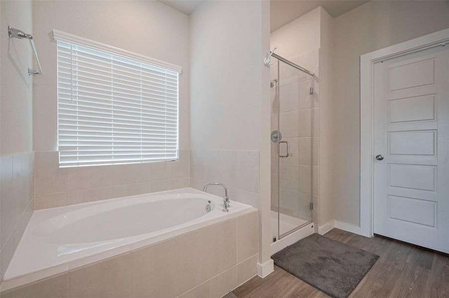 Furnished interior view inside a new home in Marvida, Cypress (Image 34).